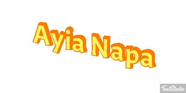 Ayia Napa Effetto testo
