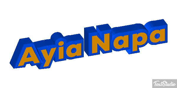 Ayia Napa Effetto testo