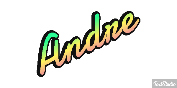 Andre Text effect