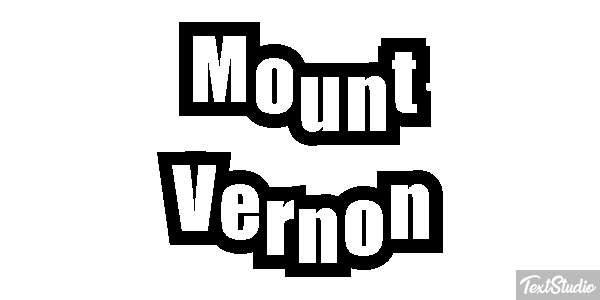 Mount Vernon Efekt tekstowy