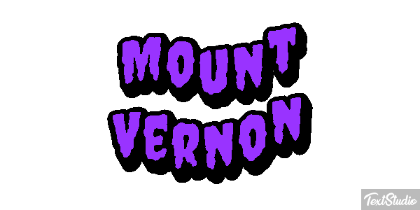 Mount Vernon Efekt tekstowy