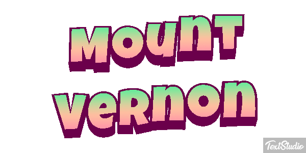 Mount Vernon Efekt tekstowy