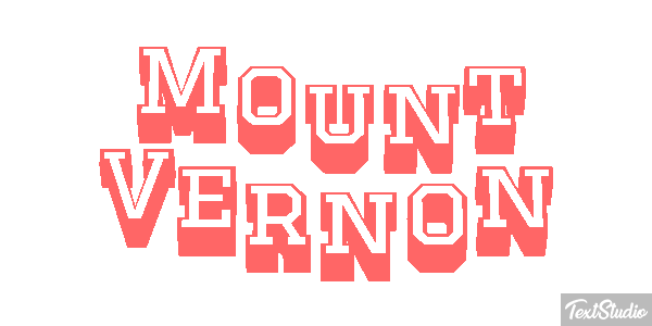 Mount Vernon Efekt tekstowy