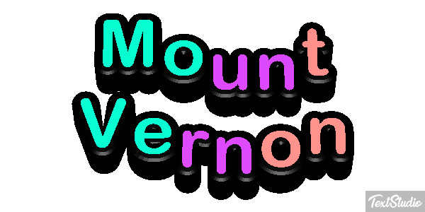 Mount Vernon Efekt tekstowy