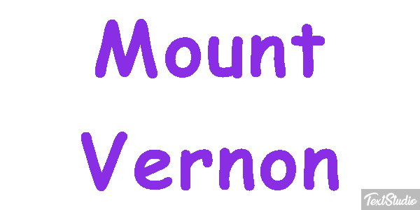 Mount Vernon Efekt tekstowy