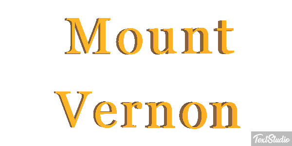 Mount Vernon Efekt tekstowy