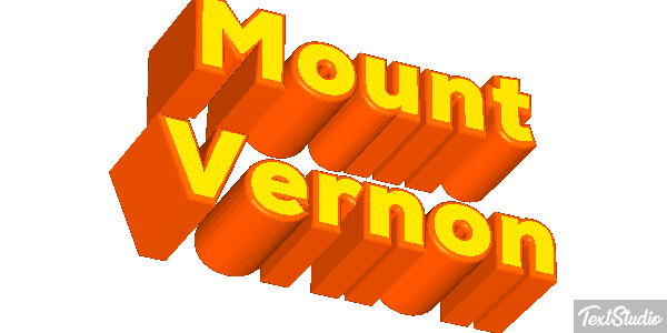 Mount Vernon Efekt tekstowy