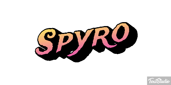 Spyro Effetto testo