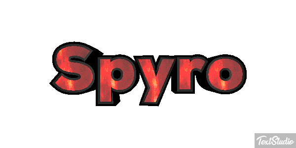 Spyro Effetto testo