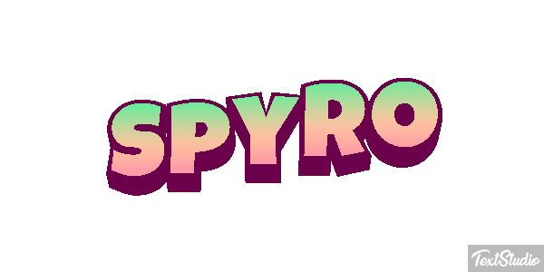Spyro Effetto testo