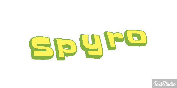 Spyro Effetto testo