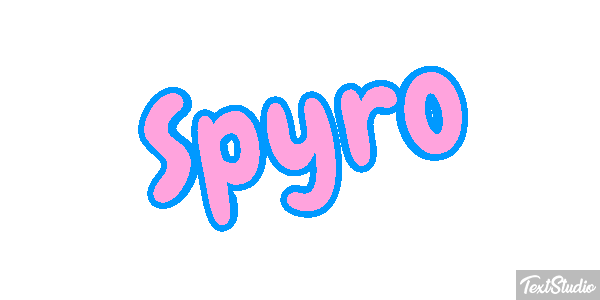 Spyro Effetto testo