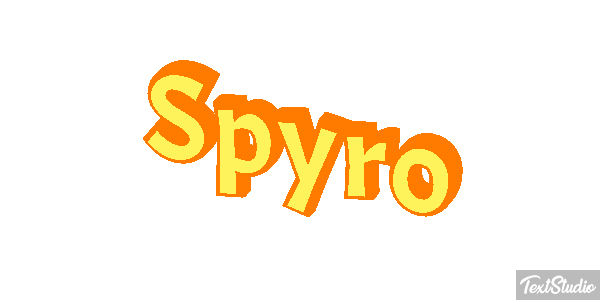 Spyro Effetto testo