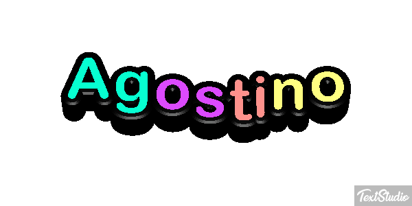 Agostino Effetto testo