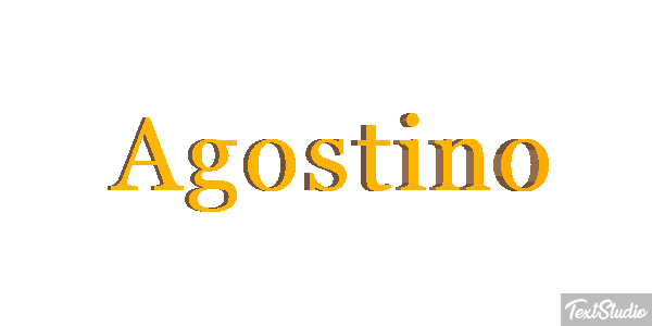 Agostino Effetto testo