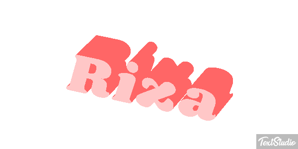 Rıza Efecto de texto