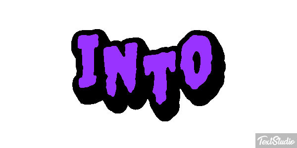Into Efeito do texto