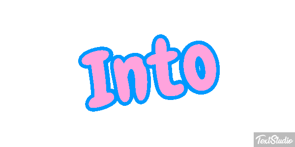 Into Efeito do texto