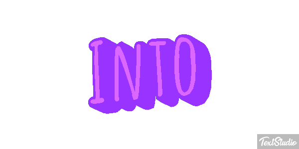 Into Efeito do texto