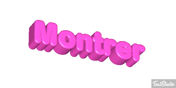 Montrer Texteffekt