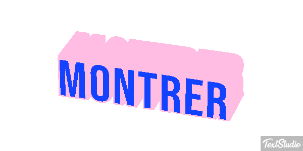 Montrer Texteffekt