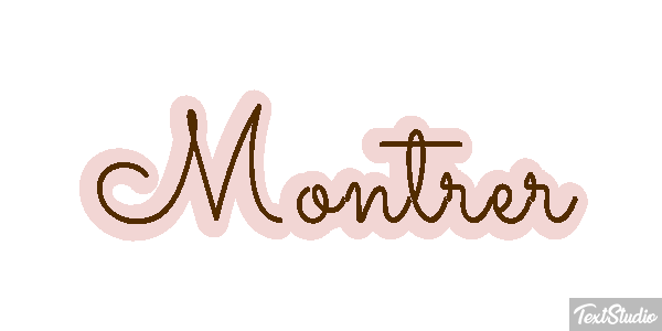 Montrer Texteffekt