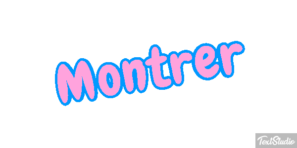 Montrer Texteffekt