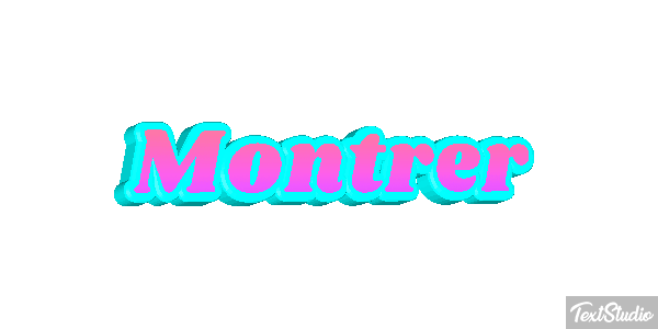 Montrer Texteffekt