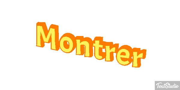 Montrer Texteffekt