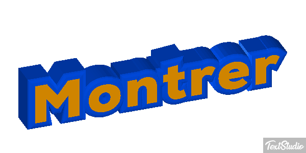 Montrer Texteffekt