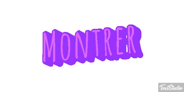Montrer Texteffekt