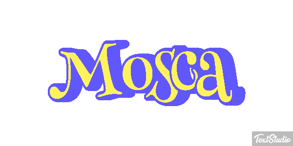 Mosca Efecto de texto