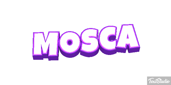 Mosca Efecto de texto