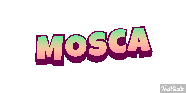 Mosca Efecto de texto