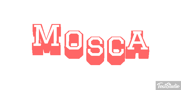 Mosca Efecto de texto