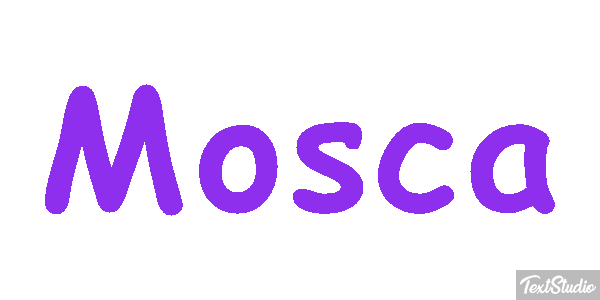 Mosca Efecto de texto