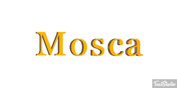 Mosca Efecto de texto