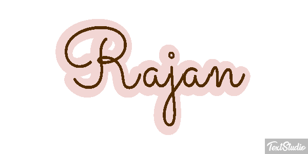 Rajan Tekst effect