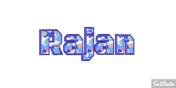 Rajan Tekst effect