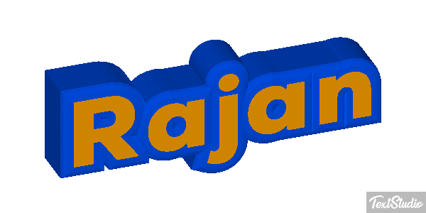Rajan Tekst effect
