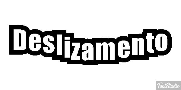 Deslizamento Efeito do texto