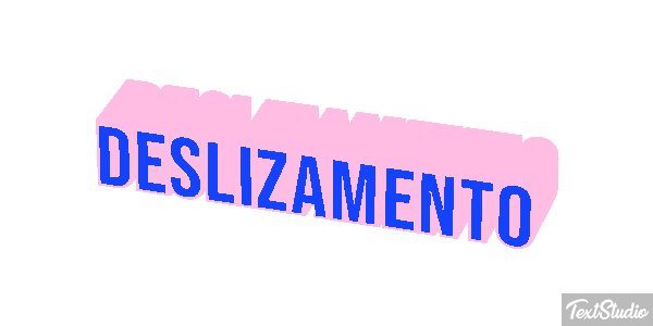Deslizamento Efeito do texto