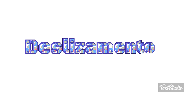 Deslizamento Efeito do texto