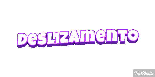 Deslizamento Efeito do texto