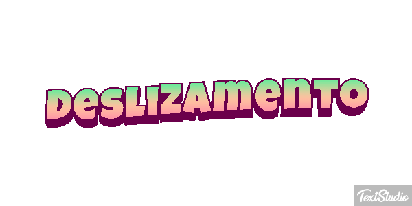Deslizamento Efeito do texto