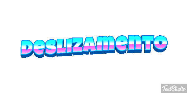 Deslizamento Efeito do texto