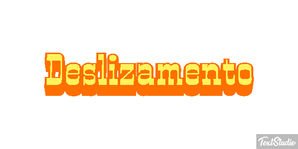 Deslizamento Efeito do texto