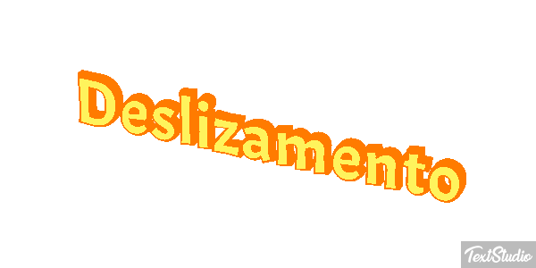 Deslizamento Efeito do texto