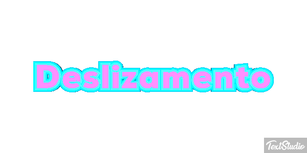 Deslizamento Efeito do texto