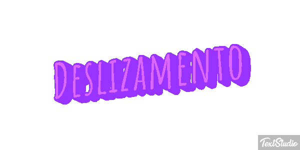 Deslizamento Efeito do texto